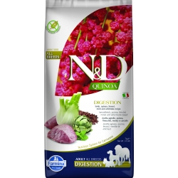 FARMINA N&D DOG QUINOA DIGESTION LAMB & FENNEL 7 KG